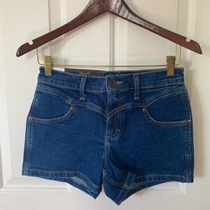 Women's Blue Denim Shorts